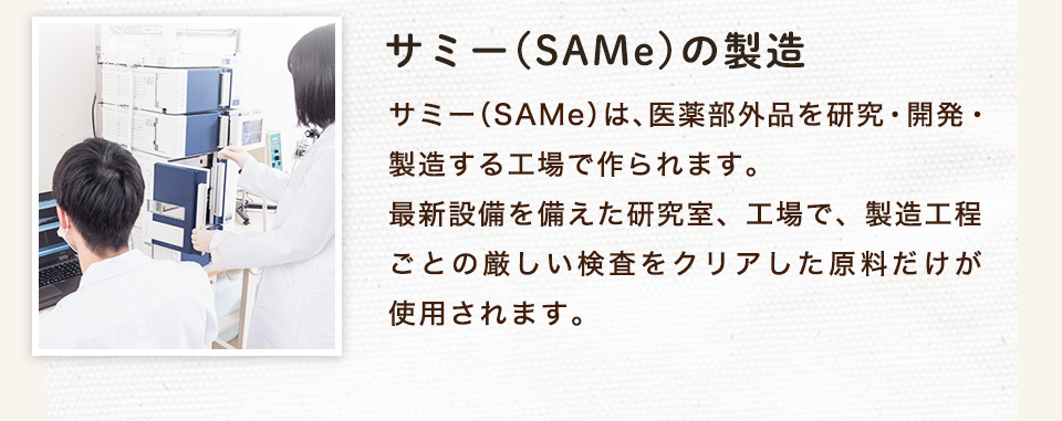 サミー（SAMe）の製造